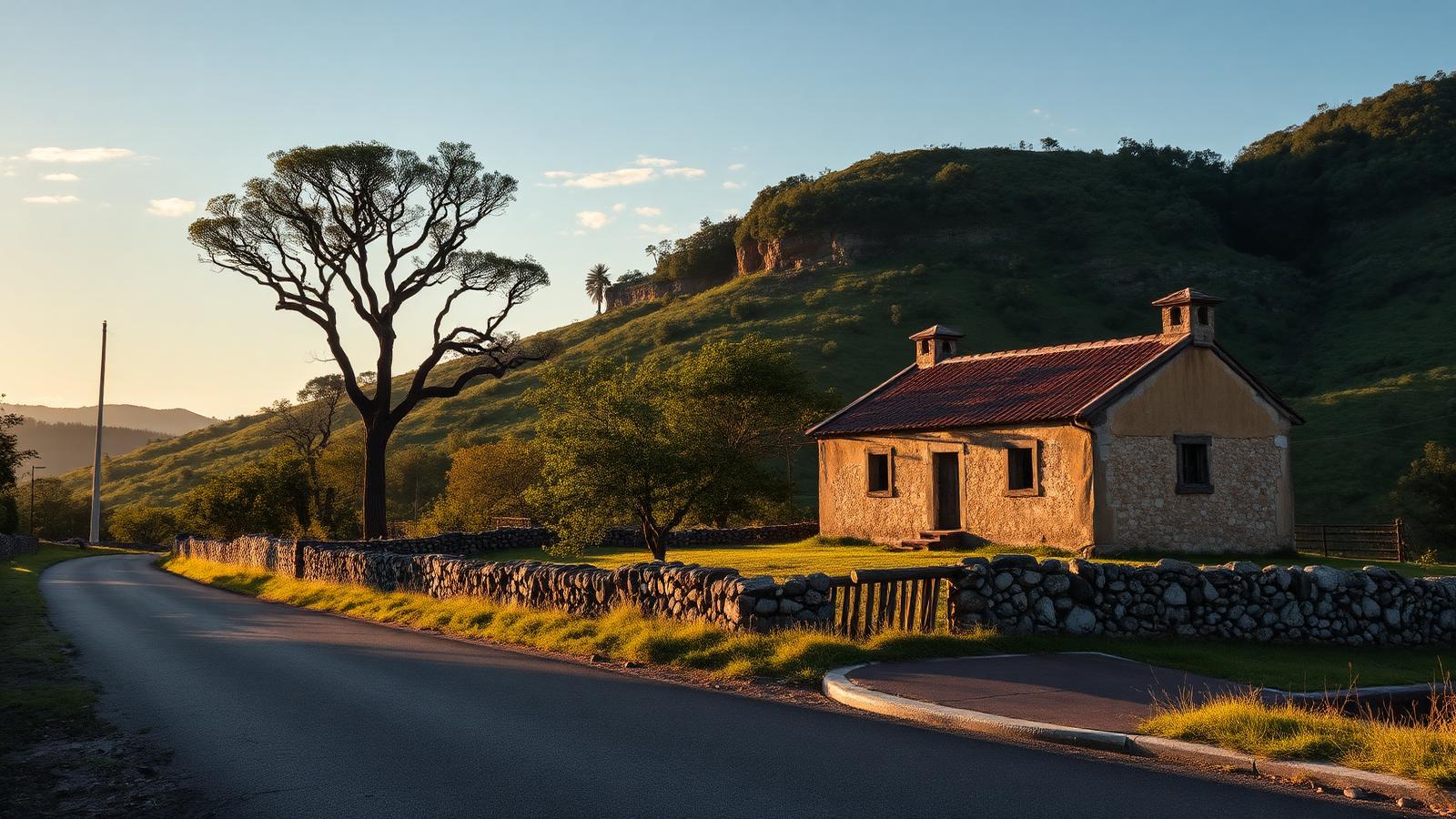 Casario histórico do distrito de Ipoema, em Itabira, na Estrada Real